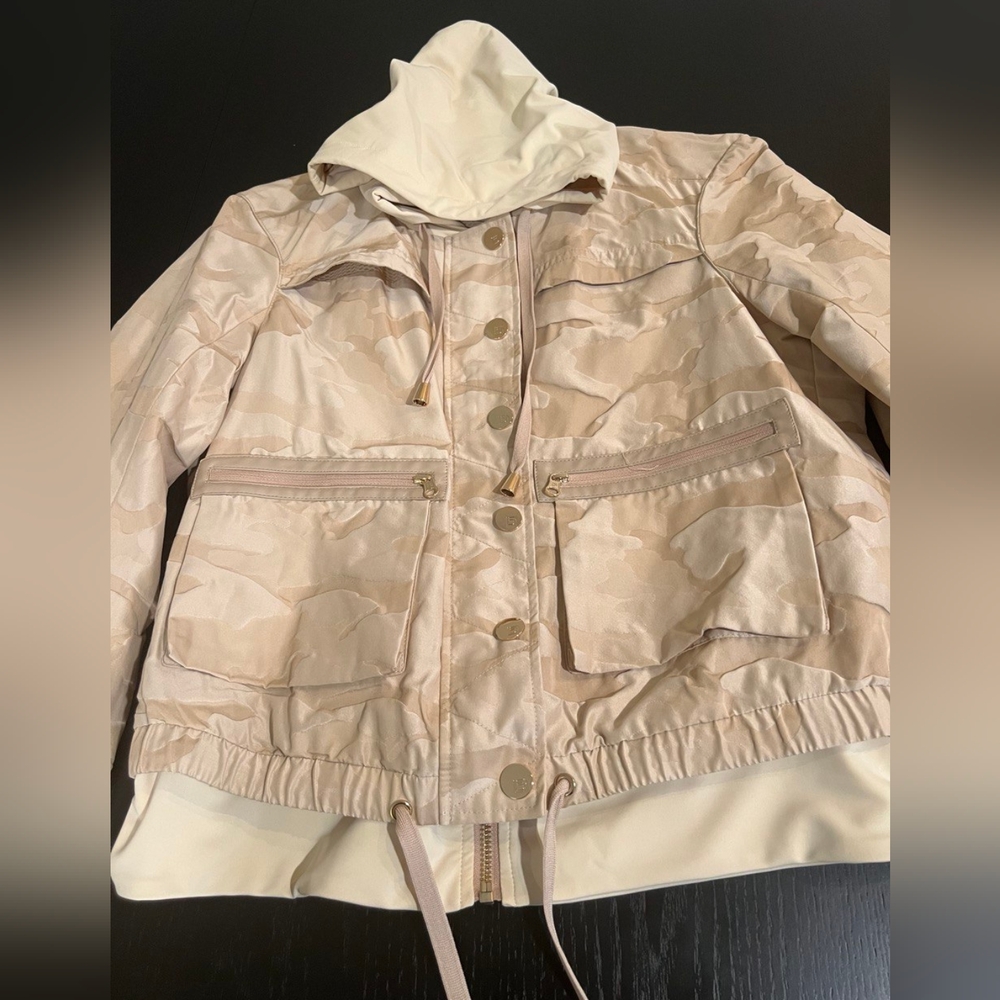 blanc noir skyfall hooded aviator jacket